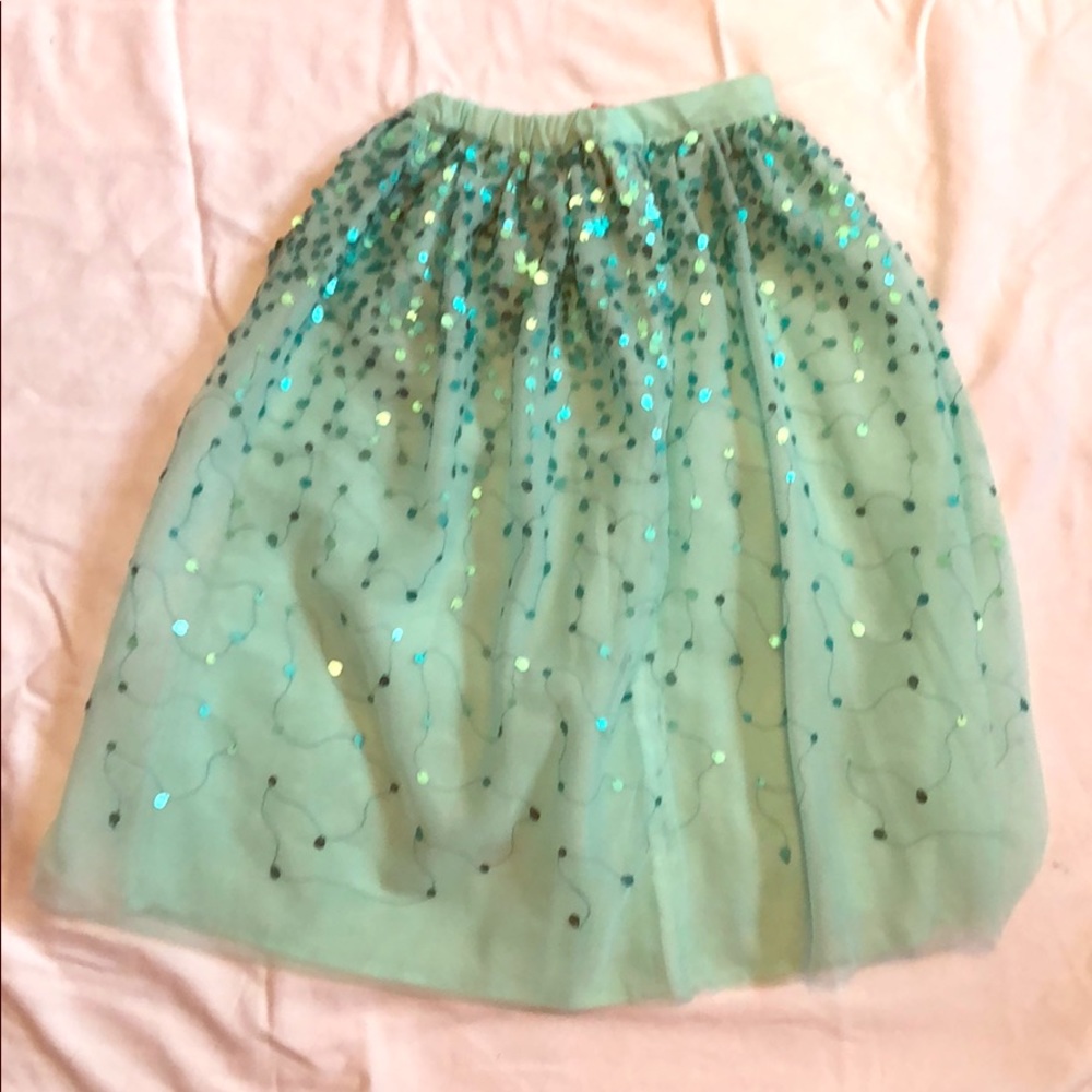 Sequin skirt